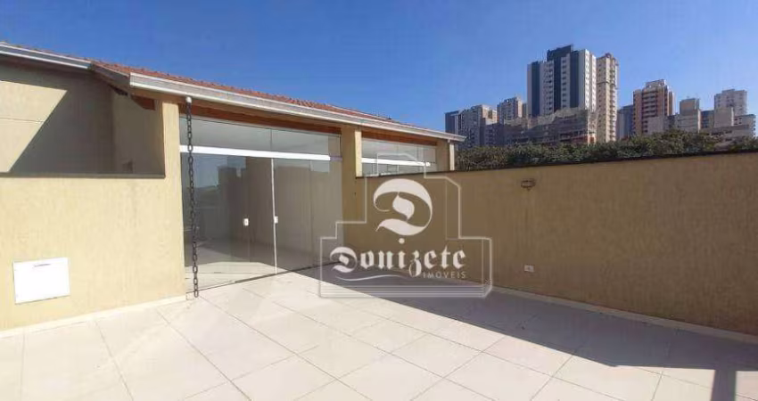 Cobertura com 2 dormitórios à venda, 125 m² por R$ 610.000,00 - Jardim - Santo André/SP