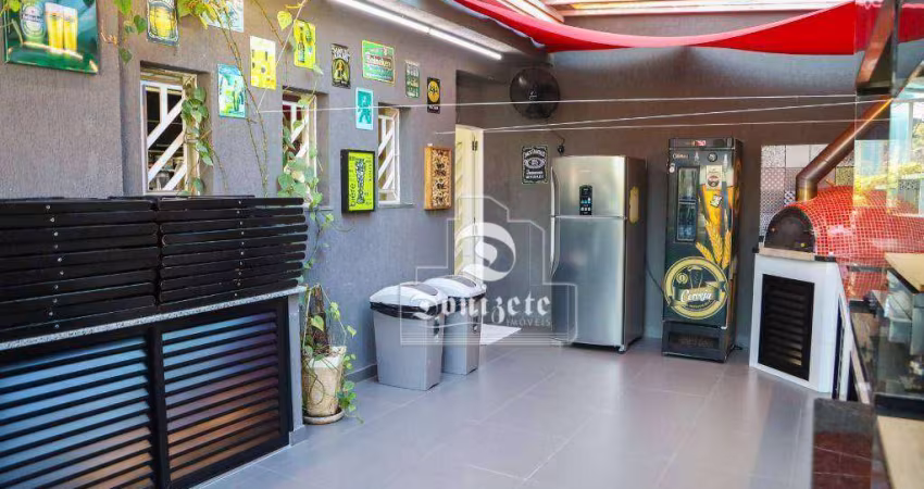Sobrado com 3 dormitórios à venda, 224 m² por R$ 900.000,00 - Vila Floresta - Santo André/SP