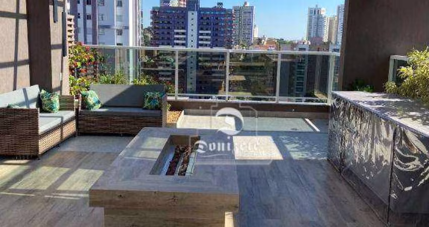 Apartamento com 1 dormitório à venda, 29 m² por R$ 390.000,00 - Jardim - Santo André/SP