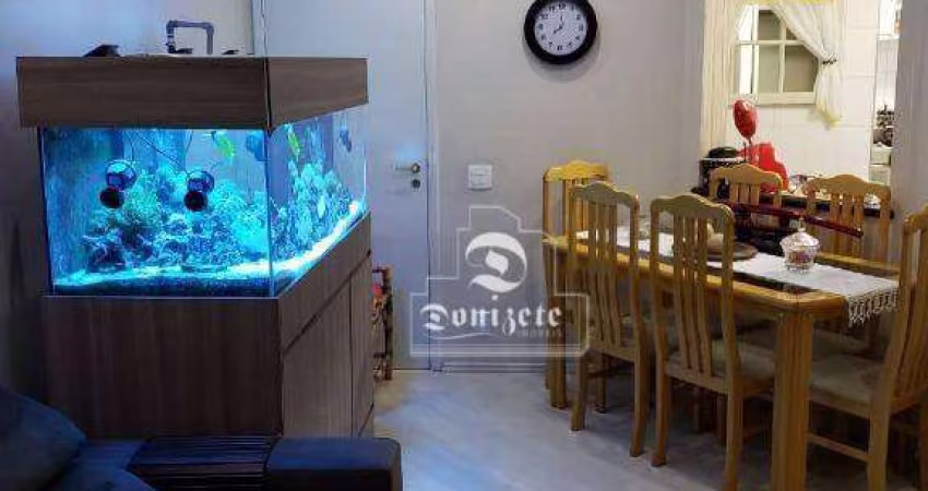 Apartamento com 3 dormitórios à venda, 84 m² por R$ 545.000,00 - Vila Valparaíso - Santo André/SP