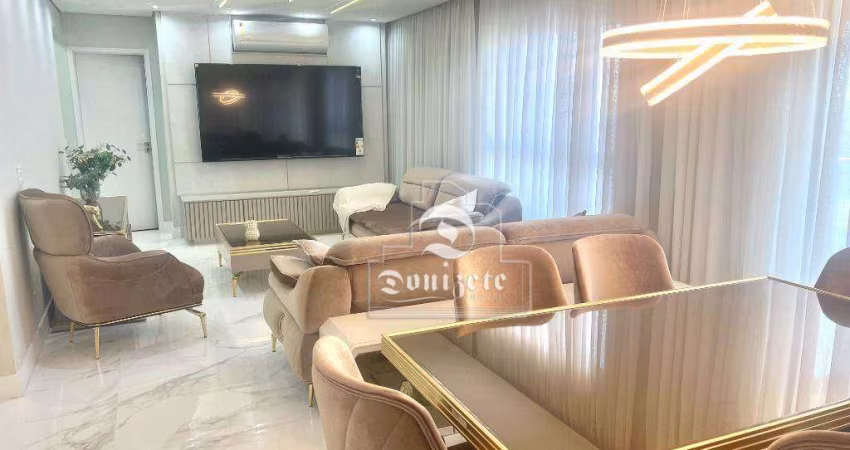 Apartamento com 3 dormitórios à venda, 153 m² por R$ 2.650.000,00 - Jardim - Santo André/SP