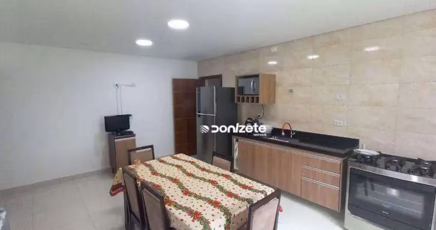 Casa com 2 dormitórios à venda, 133 m² por r$ 630.000,00 - vila assunção - santo andré/sp