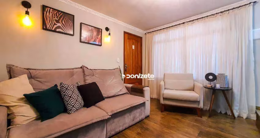 Sobrado com 3 dormitórios à venda, 243 m² por r$ 890.000,00 - vila camilópolis - santo andré/sp