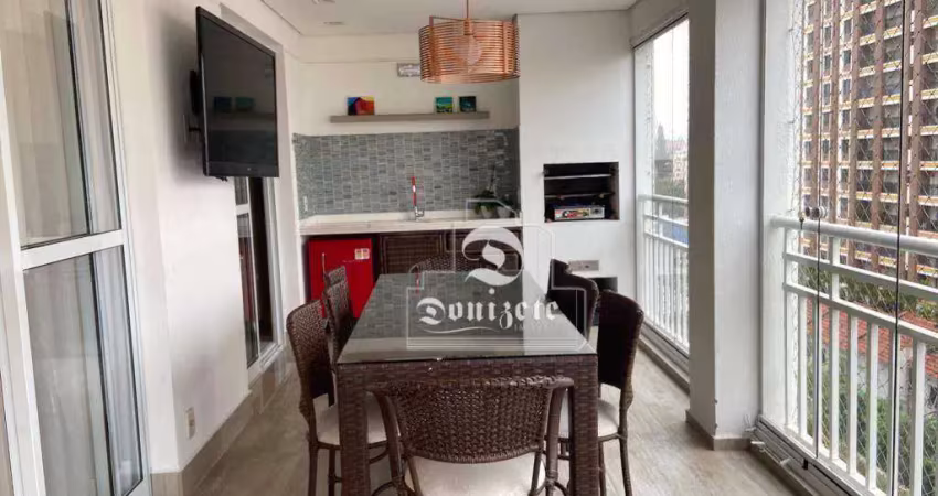 Apartamento com 3 dormitórios à venda, 184 m² por r$ 2.340.000,00 - jardim bela vista - santo andré/sp