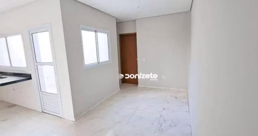 Apartamento com 2 dormitórios à venda, 44 m² por r$ 359.999,90 - vila scarpelli - santo andré/sp