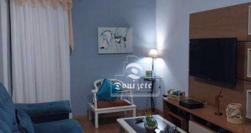 Apartamento à venda, 77 m² por R$ 449.000,00 - Vila Valparaíso - Santo André/SP
