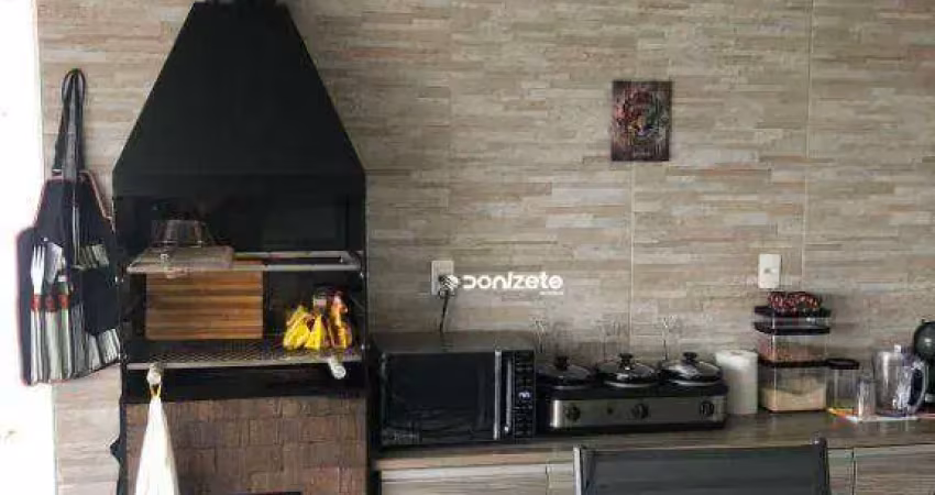 Cobertura com 3 dormitórios à venda, 132 m² por r$ 540.000,00 - parque oratório - santo andré/sp