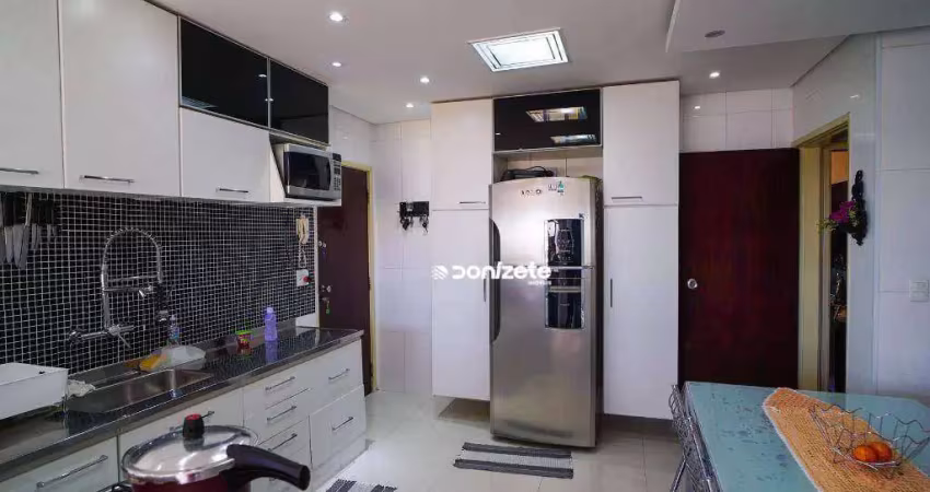 Apartamento com 3 dormitórios à venda, 174 m² por r$ 640.000,00 - centro - santo andré/sp