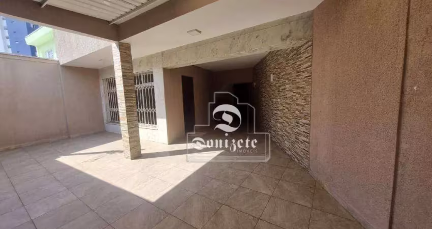 Sobrado com 3 dormitórios, 146 m² - venda por r$ 720.000,00 ou aluguel por r$ 3.697,00/mês - vila assunção - santo andré/sp