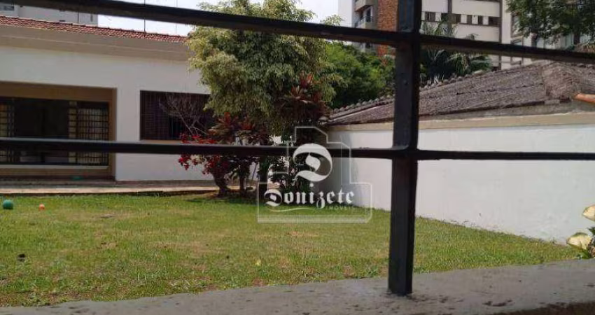 Terreno à venda, 297 m² por R$ 4.400.000,01 - Vila Boa Vista - Santo André/SP