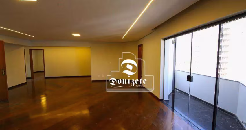 Apartamento com 3 dormitórios à venda, 160 m² por r$ 1.100.000,00 - jardim - santo andré/sp