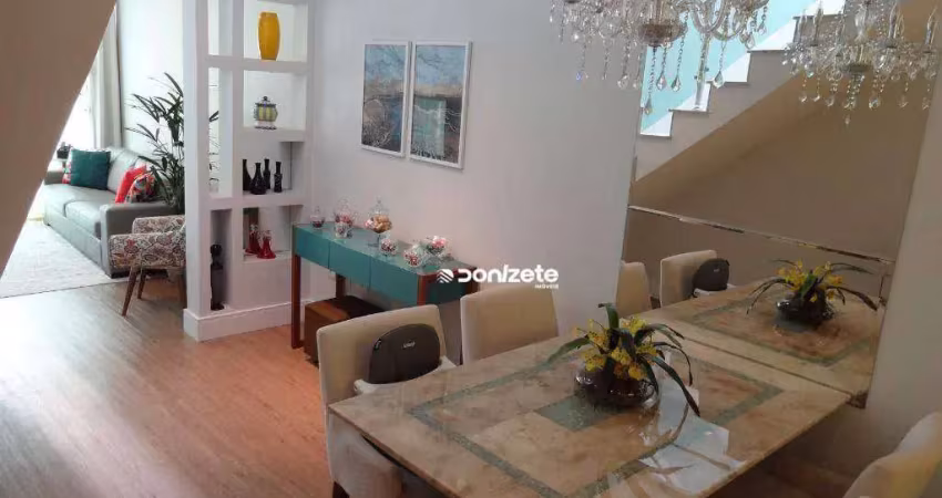 Sobrado à venda, 145 m² por r$ 888.998,00 - vila alice - santo andré/sp