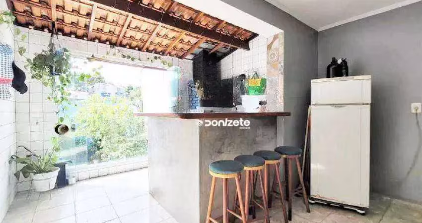 Casa com 3 dormitórios à venda, 263 m² por r$ 1.065.000,00 - vila bastos - santo andré/sp