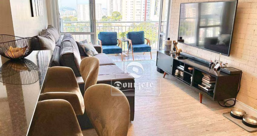 Apartamento com 2 dormitórios à venda, 71 m² por R$ 750.000,00 - Vila Assunção - Santo André/SP