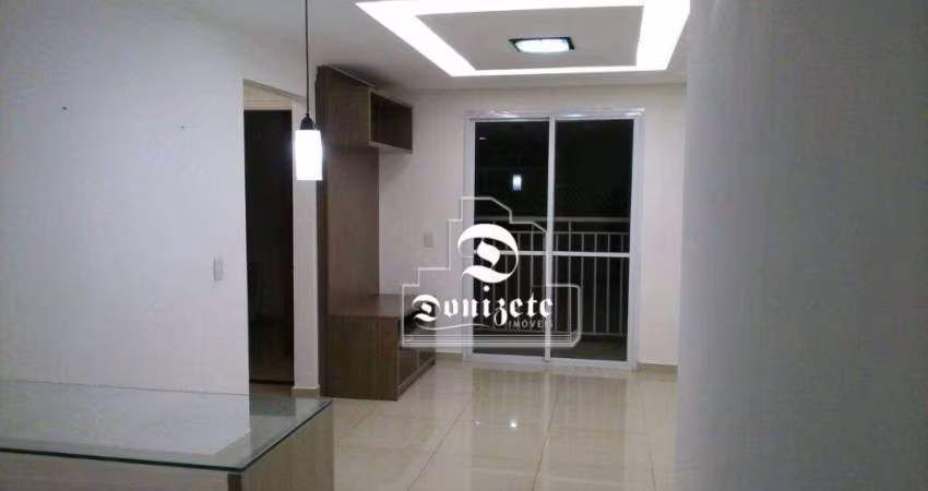 Apartamento com 2 dormitórios à venda, 50 m² por R$ 380.000,00 - Vila Alzira - Santo André/SP