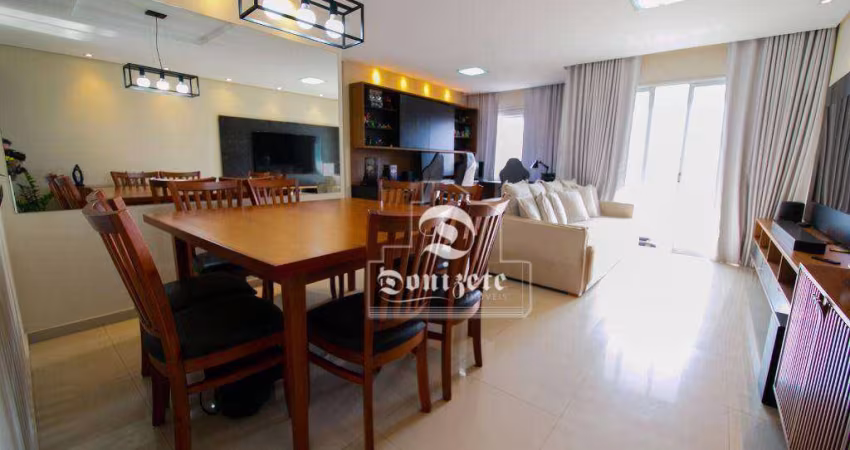 Apartamento com 2 dormitórios à venda, 83 m² por R$ 690.000,00 - Vila Bastos - Santo André/SP