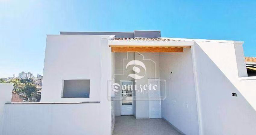 Cobertura com 2 dormitórios à venda, 88 m² por R$ 464.999,90 - Vila Scarpelli - Santo André/SP