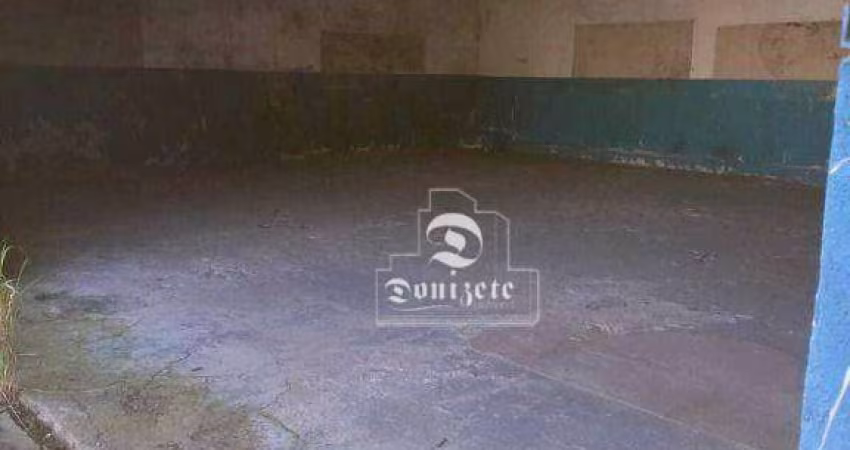 Galpão para alugar, 489 m² por R$ 13.400,16/mês - Utinga - Santo André/SP