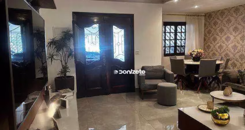 Sobrado a venda  com 4 dormitórios/3 vagas - espaço gourmet -  santa maria - santo andré/sp