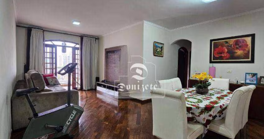 Apartamento com 3 dormitórios à venda, 120 m² por R$ 548.000,00 - Santa Maria - Santo André/SP