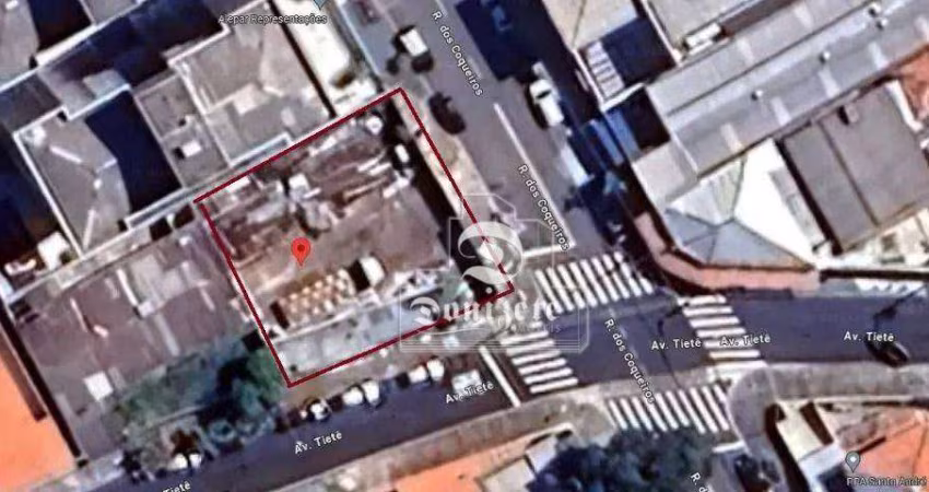 Terreno à venda, 387 m² por R$ 1.800.000,00 - Campestre - Santo André/SP