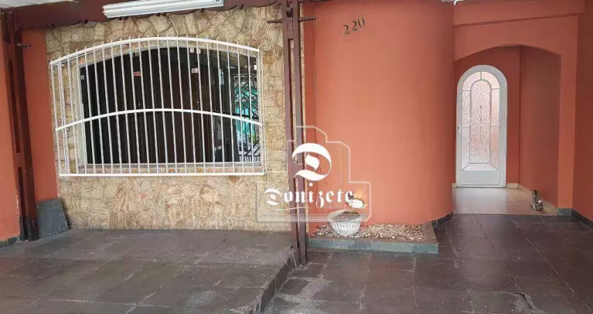 Sobrado com 3 dormitórios à venda, 210 m² por r$ 850.000,00 - santa maria - santo andré/sp
