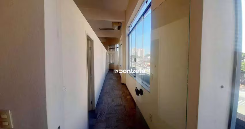Andar corporativo para alugar, 115 m² por r$ 5.640,78/mês - centro - santo andré/sp
