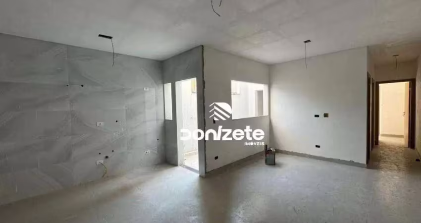 Apartamento com 2 dormitórios à venda, 67 m² por r$ 595.000,00 - vila assunção - santo andré/sp
