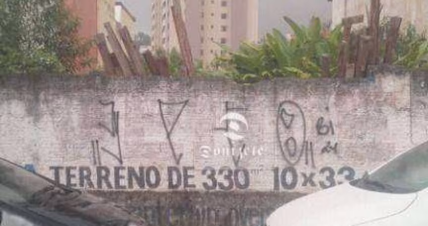 Terreno à venda, 330 m² por R$ 1.060.000,00 - Vila Floresta - Santo André/SP