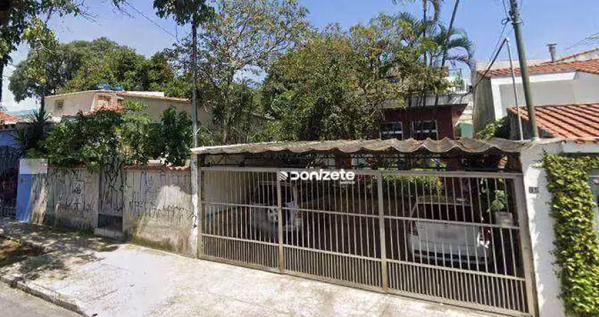 Terreno à venda, 270 m² por r$ 850.000,00 - vila alzira - santo andré/sp