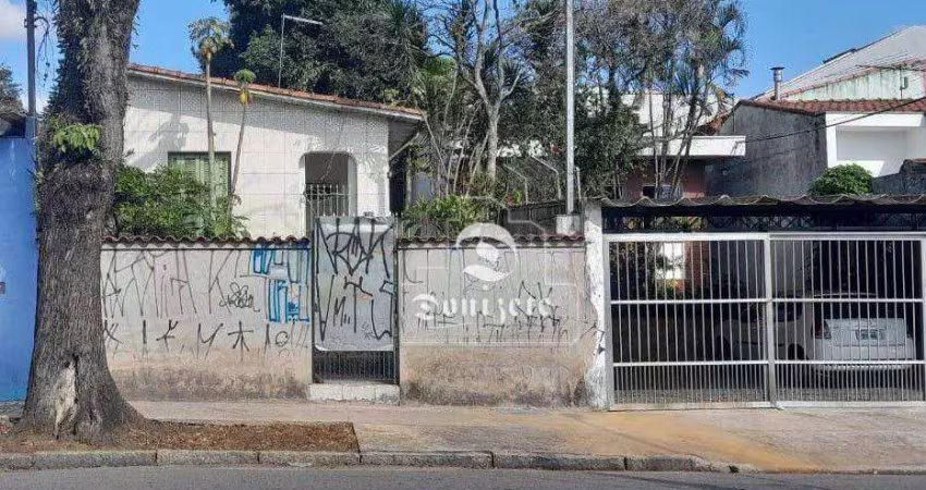 Terreno à venda, 270 m² por r$ 850.000,00 - vila alzira - santo andré/sp