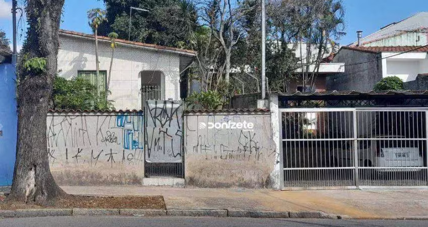 Terreno à venda, 270 m² por r$ 850.000,00 - vila alzira - santo andré/sp