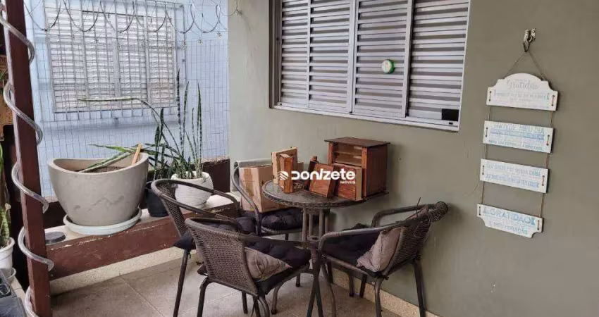 Casa com 4 dormitórios à venda, 231 m² por r$ 1.299.000,00 - centro - santo andré/sp