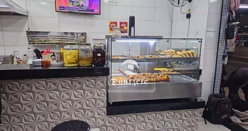 Ponto Comercial / Lanchonete com Pratos  no Centro de Santo André.