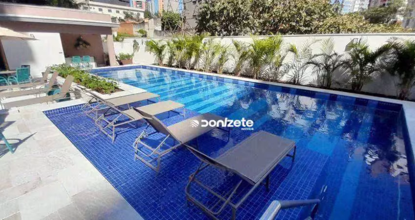 Apartamento com 3 quartos à venda, 117 m² na  vila bastos - santo andré/sp