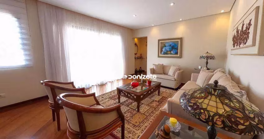 Apartamento à venda, 158 m² por r$ 989.000,00 - vila bastos - santo andré/sp