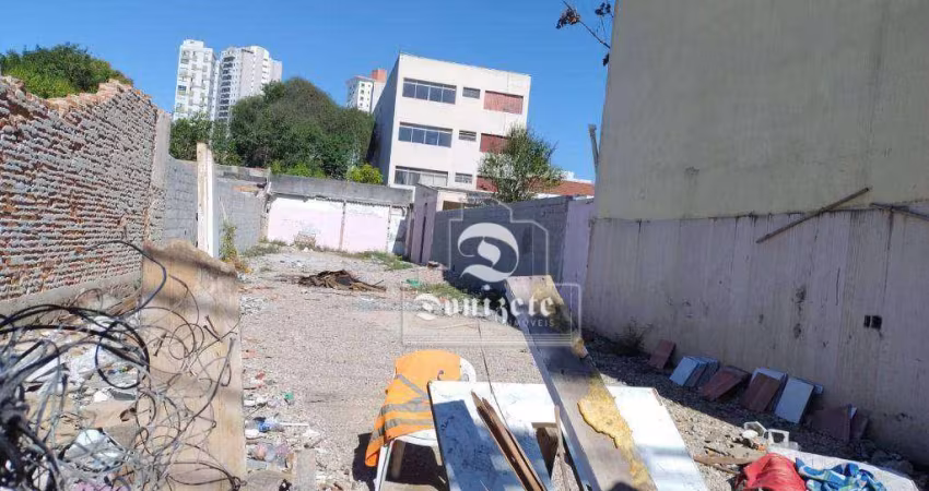 Terreno à venda, 324 m² por R$ 1.500.000,01 - Centro - Santo André/SP