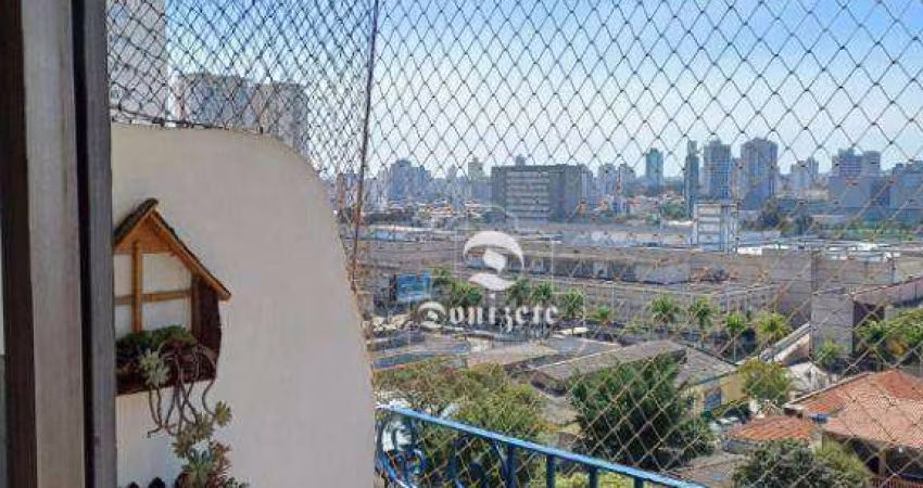 Apartamento com 3 dormitórios à venda, 135 m² por R$ 720.000,00 - Jardim - Santo André/SP