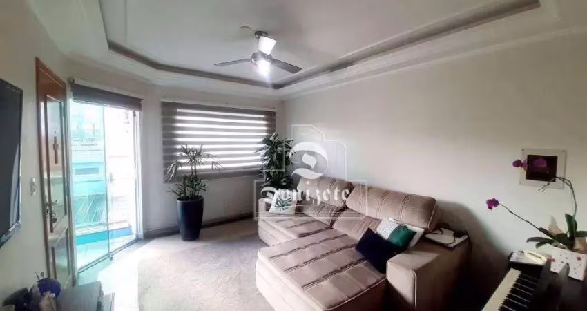 Cobertura com 3 dormitórios à venda, 83 m² por R$ 699.999,90 - Vila Eldízia - Santo André/SP