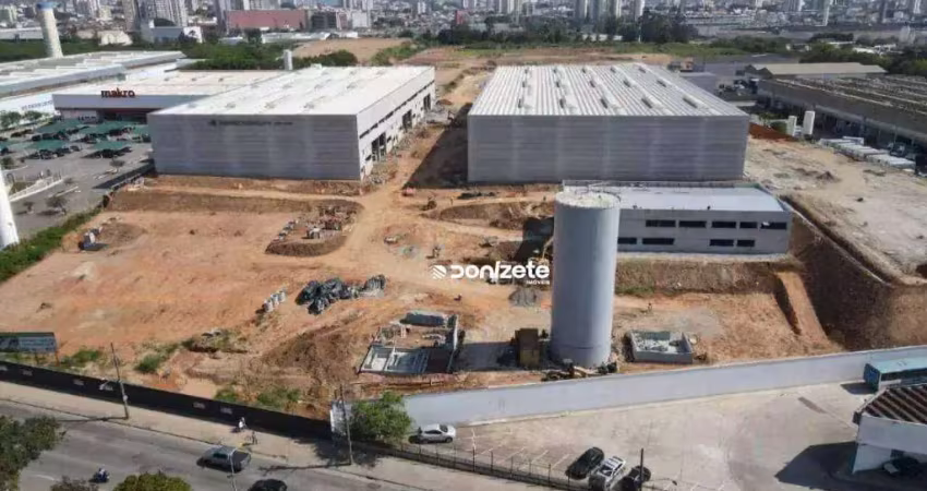 Terreno para alugar, 57105 m² por r$ 673.099,26/mês - parque central - santo andré/sp