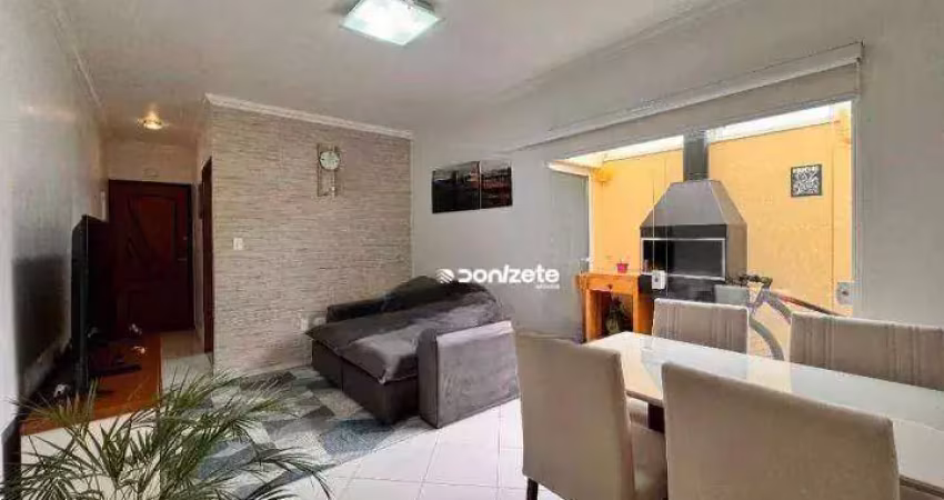 Apartamento com 2 dormitórios à venda, 75 m² por r$ 510.000,00 - vila assunção - santo andré/sp