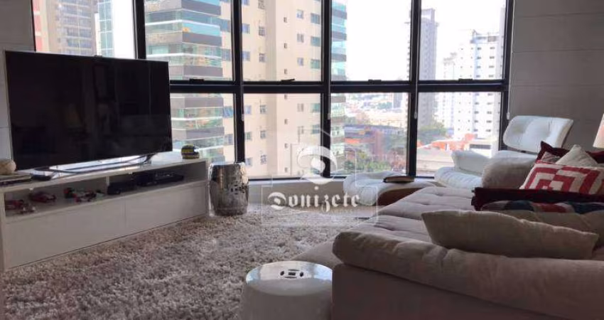 Apartamento Duplex com 1 dormitório à venda, 97 m² por R$ 1.079.999,99 - Jardim - Santo André/SP