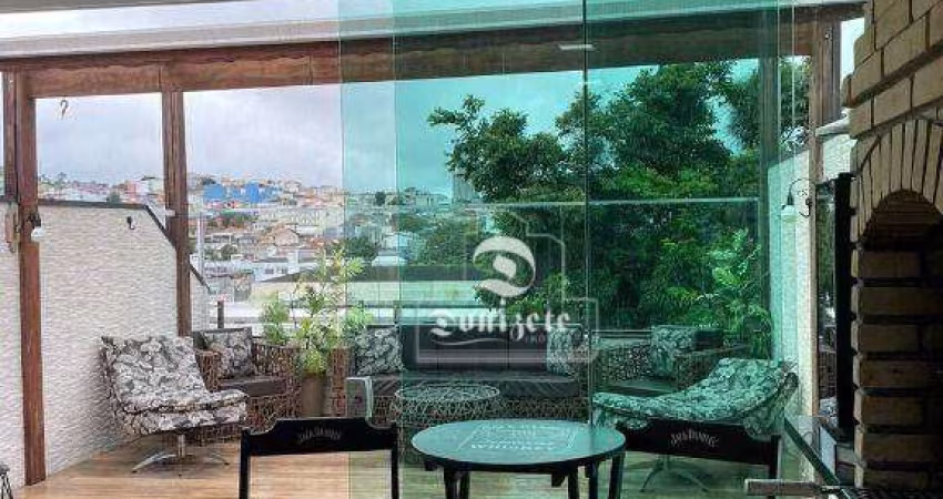 Cobertura à venda, 112 m² por R$ 498.000,00 - Vila Vitória - Santo André/SP