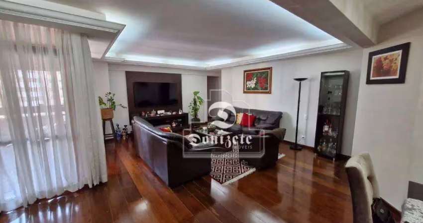 Apartamento com 3 dormitórios à venda, 175 m² por r$ 1.300.000,00 - jardim - santo andré/sp