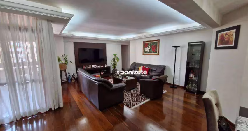 Apartamento com 3 dormitórios à venda, 175 m² por r$ 1.300.000,00 - jardim - santo andré/sp