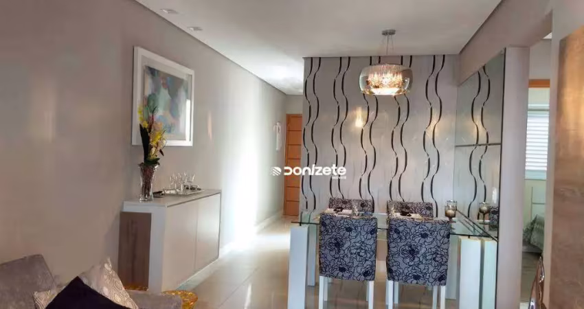Apartamento com 2 dormitórios à venda, 63 m² por r$ 594.999,91 - campestre - santo andré/sp