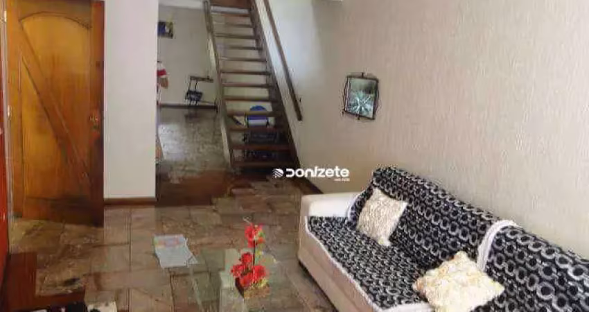 Sobrado com 3 dormitórios à venda, 159 m² por r$ 560.000,00 - parque marajoara - santo andré/sp