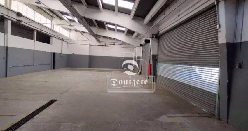 Galpão para alugar, 1662 m² por R$ 51.628,30/mês - Rudge Ramos - São Bernardo do Campo/SP