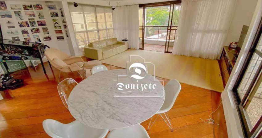 Apartamento com 2 dormitórios à venda, 181 m² por r$ 1.650.000,00 - jardim - santo andré/sp