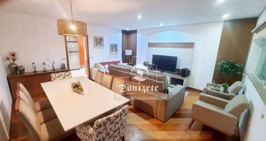 Casa com 3 dormitórios à venda, 180 m² por R$ 1.300.000,00 - Campestre - Santo André/SP
